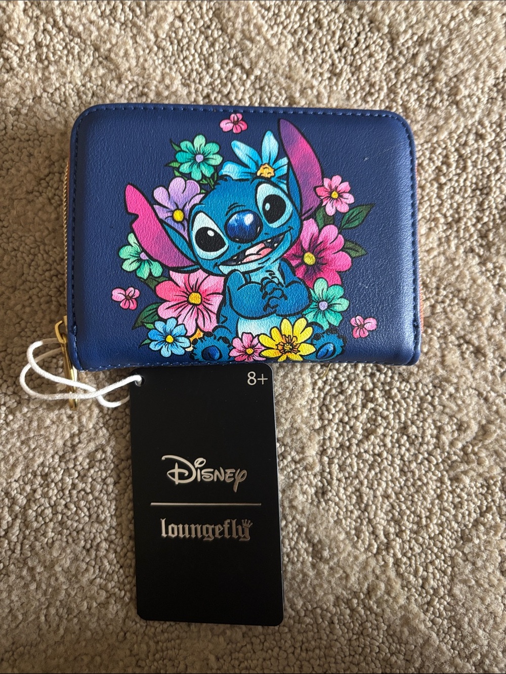Loungefly stitch Disney floral wallet